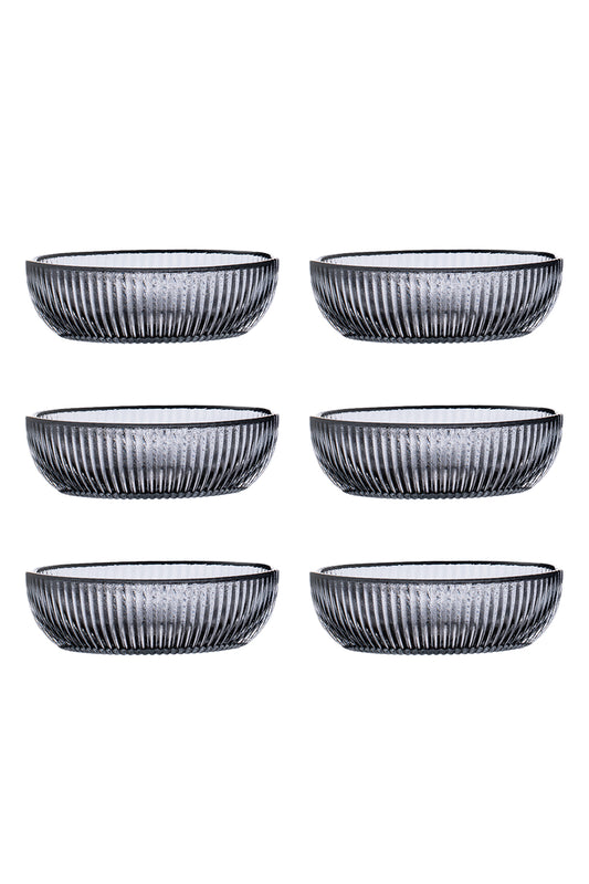 Paris 6'lı Kahvaltılık Çerezlik Sosluk Cam Kase 10cm