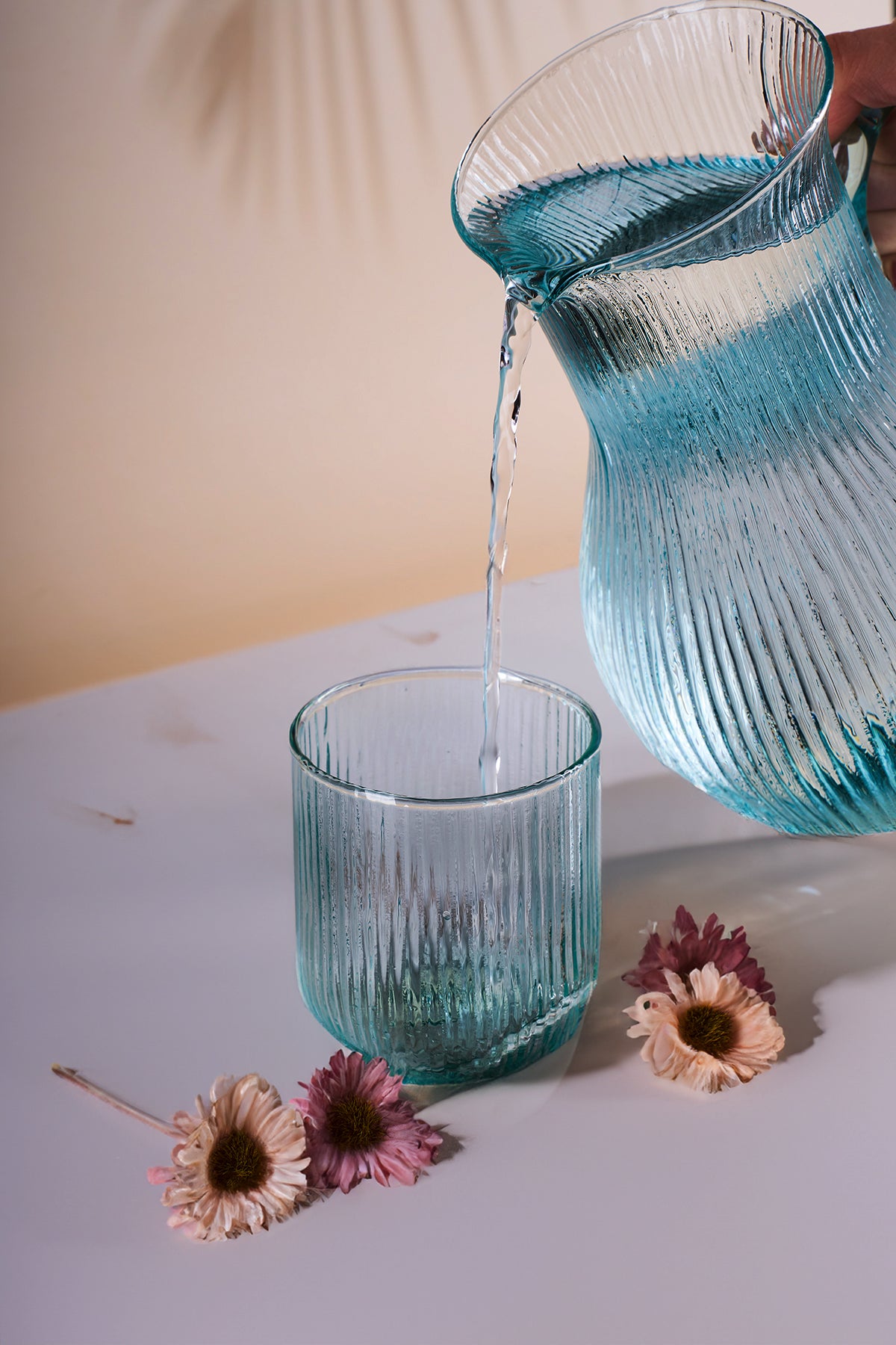 Paris - El Üretimi Cam Sürahi 2 Litre