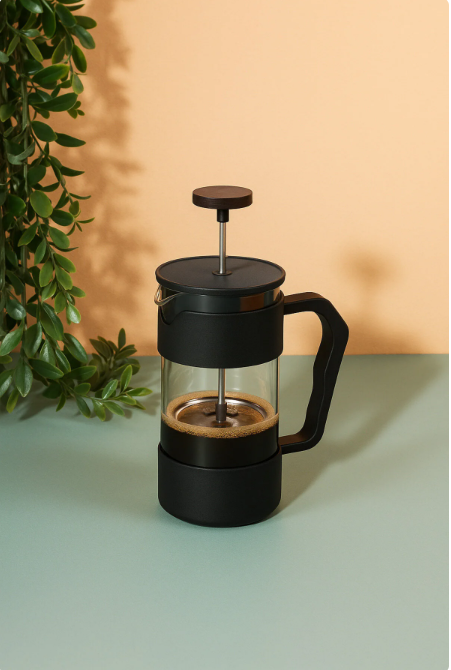 Fhilli Kiev - French Press Siyah 350ml