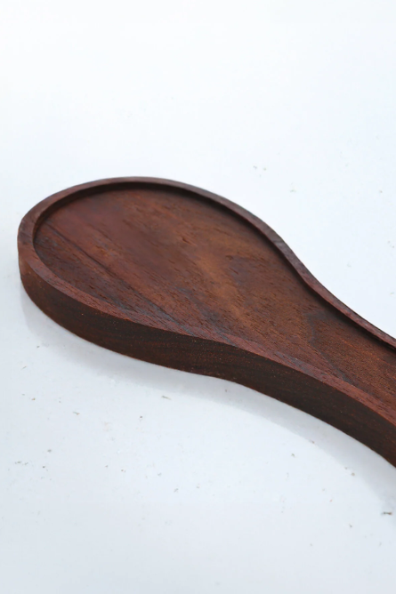 Fhilli Resto - Ahşap Tezgah Üstü Kirli Kepçe Kaşık Altlığı 28 cm