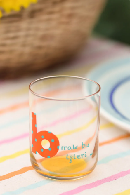 Rakle Mood Harfli Bardak 350 Cc