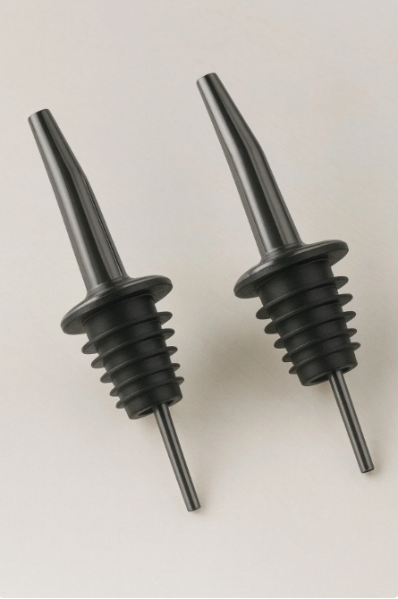 Fhilli 2'li Paslanmaz Çelik Yağdanlık Ve Şişe Ucu Servis Aparatı Damlatmaz Tıpa