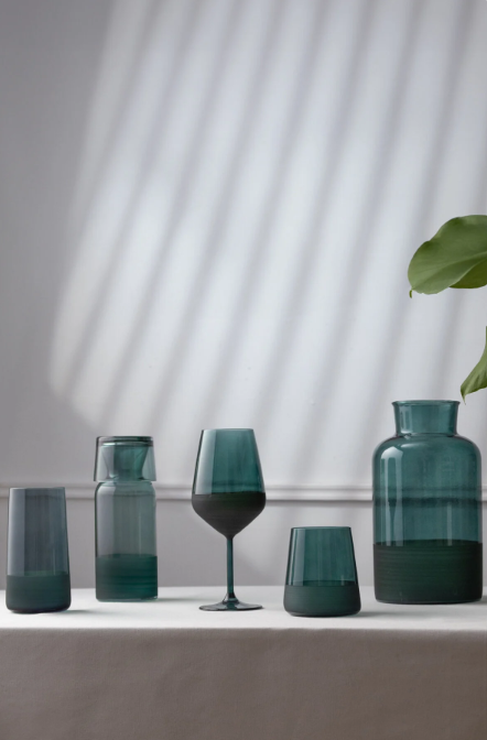 Genel Markalar Yeşil Mat 12 Parça Çay Takımı 170 cc, şık ve kullanışlı set