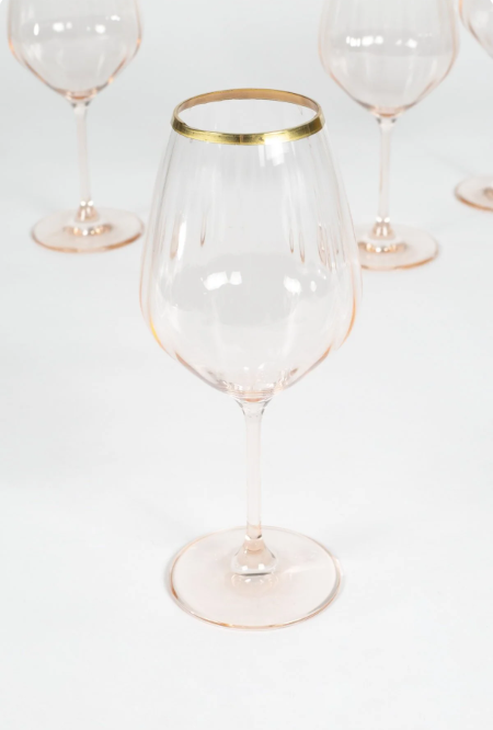 Rakle Soho 4'lü Kadeh Seti Somon 430 Cc