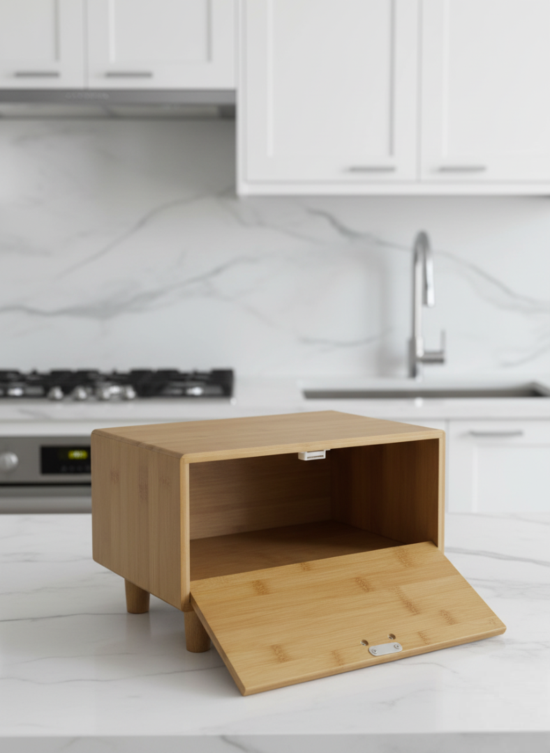 Fhilli Jenerio - Naturewood Ayaklı Ekmek Kutusu