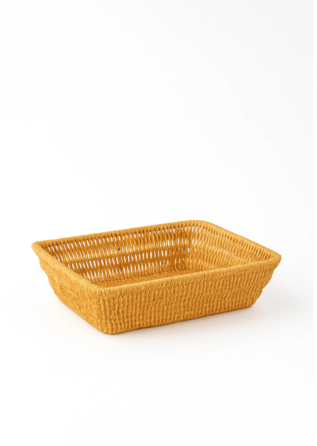 Fhilli Örgü Hasır Ekmek & Servis Sepeti