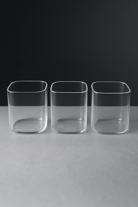 Fhilli Cambu Borosilikat 3'lü Magnolia Puding Tatlı Kasesi 350 ml