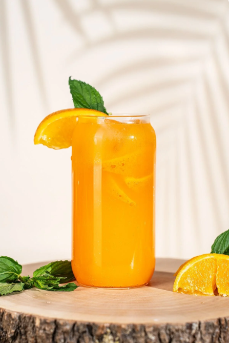 Fhilli Fizz Colabox Isıya Dayanıklı Borosilikat Cam Kokteyl ve Meşrubat Bardak 420CC