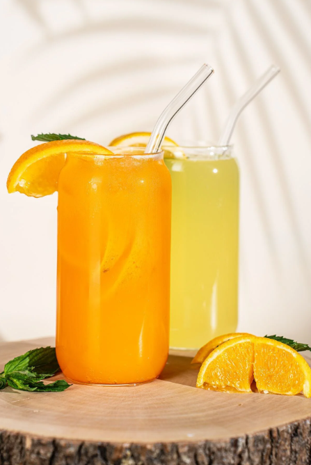 Fhilli Fizz Colabox Isıya Dayanıklı Borosilikat Cam Kokteyl ve Meşrubat Bardak 420CC