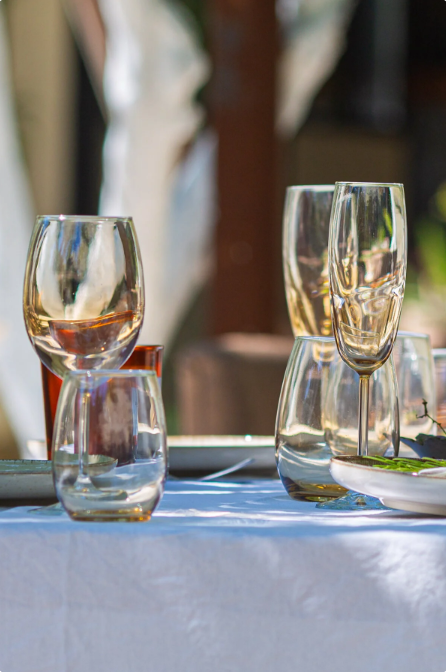 Rakle Larc 4'lü Meşrubat Bardağı Seti Amber 570 cc