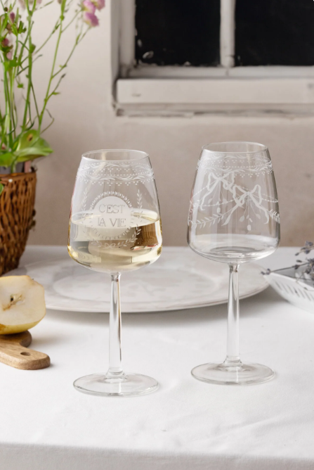 Rakle C'est La Vie 4'lü Su Kadehi Seti 430 cc