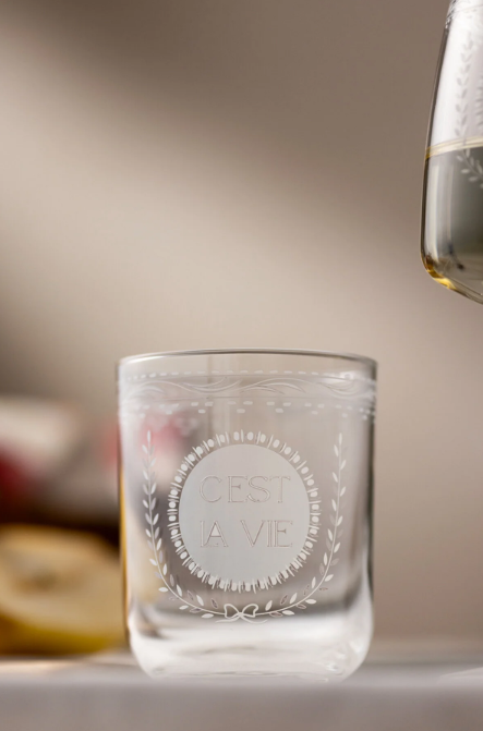 Rakle C'est La Vie 4'lü Su Bardağı Seti 350 cc