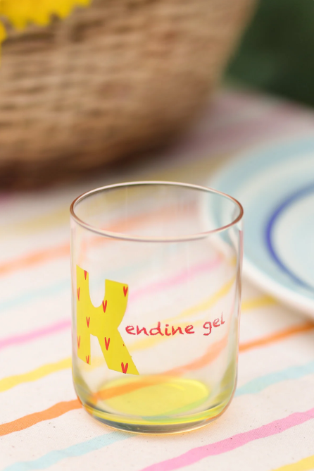 Rakle Mood Harfli Bardak 350 Cc