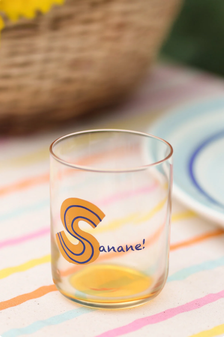 Rakle Mood Harfli Bardak 350 Cc