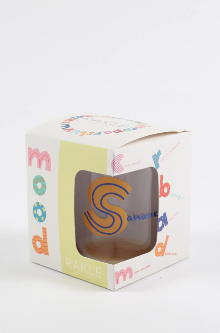 Rakle Mood Harfli Bardak 350 Cc