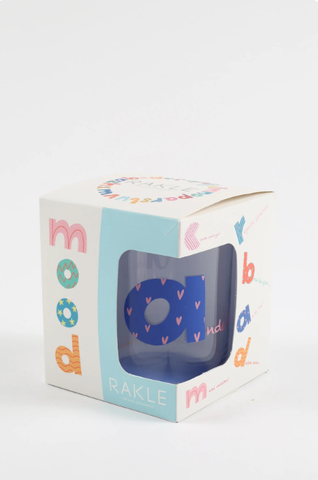 Rakle Mood Harfli Bardak 350 Cc