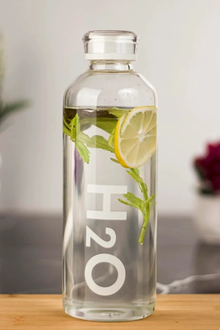 Tohana Borosilikat H2o Cam Matara Suluk 1 Litre