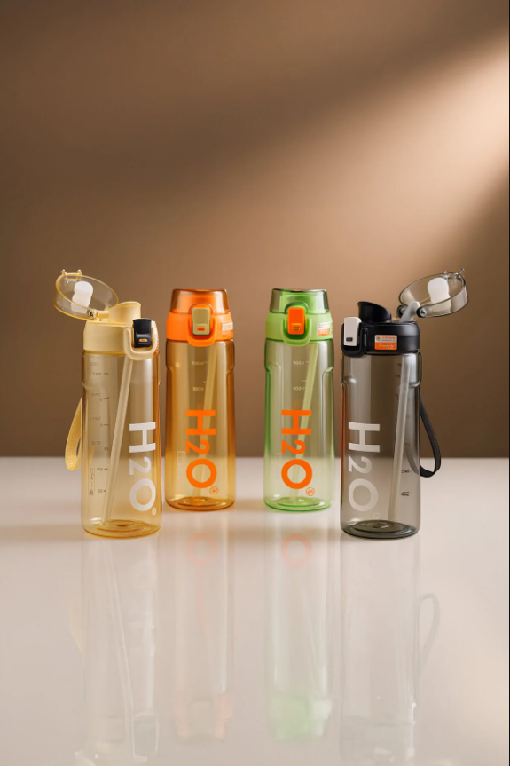 Fhilli H2O Tritan Matara 750 ml BPA’sız, Darbeye Dayanıklı, Sızdırmaz Kapaklı Suluk