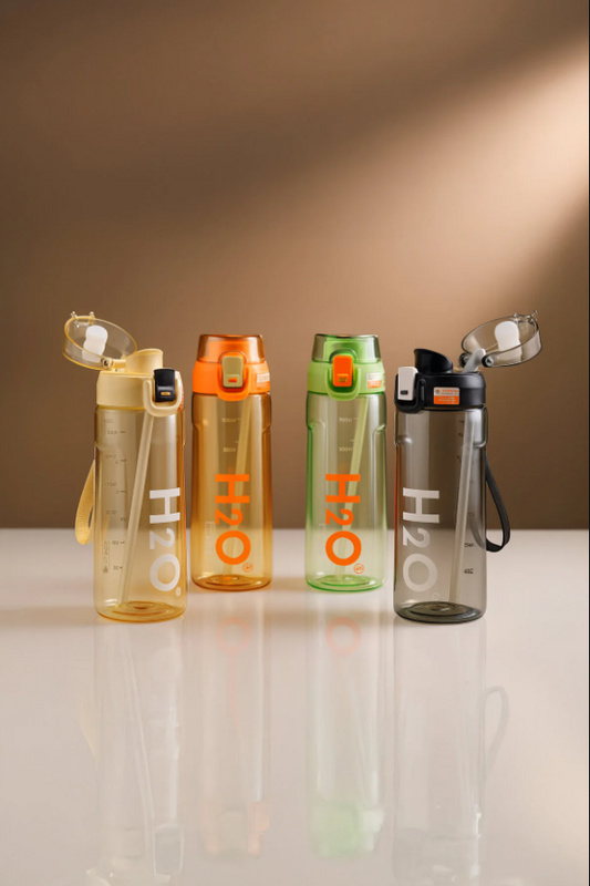 Fhilli H2O Tritan Matara 750 ml BPA’sız, Darbeye Dayanıklı, Sızdırmaz Kapaklı Suluk