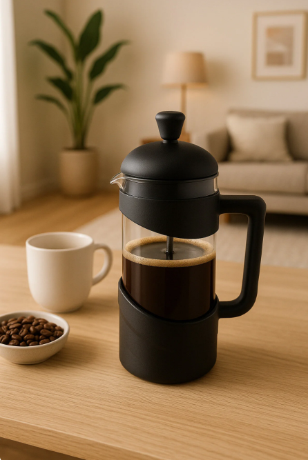 Fhilli Prag - French Press Siyah 350ml