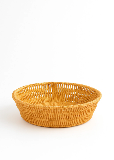 Fhilli Örgü Hasır Ekmek & Servis Sepeti