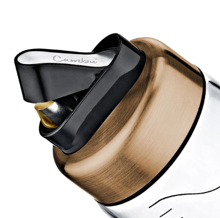 Fhilli Cambu Tiktak Otomatik Sızdırmaz Kapaklı Cam Yağdanlık 1000 ml