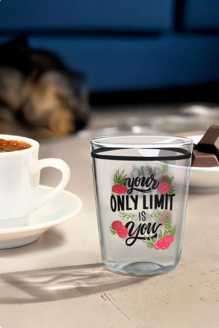 Fhilli Otto 6'lı Kahve Yanı Bardak 120 cc Only limit is you