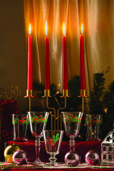 Rakle Yılbaşı - Winter Kiss 4'lü Su Bardağı Seti 290 Cc