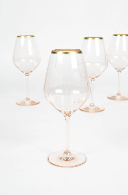 Rakle Soho 4'lü Kadeh Seti Somon 430 Cc