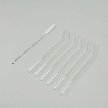 Tohana 6'lı Cam Pipet ve Fırça Seti - Şeffaf