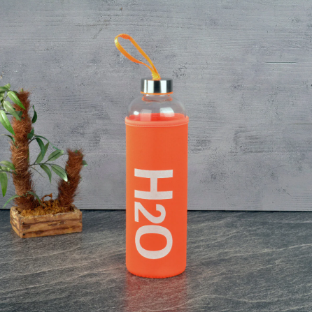 Tohana Kılıflı Cam Matara 1000 Ml