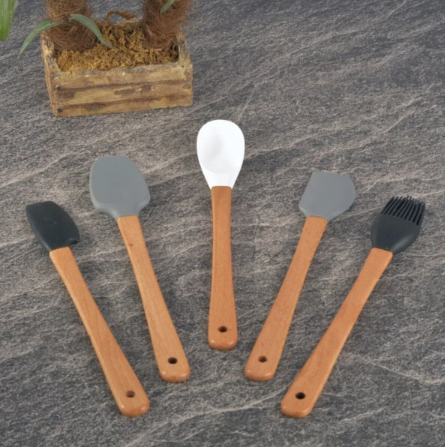 Tohana Silikon Spatula Kaşık Seti 5 Parça