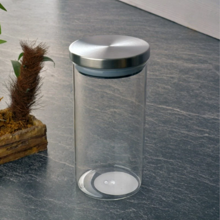 Tohana Metal Kapaklı Cam Kavanoz 600 ml