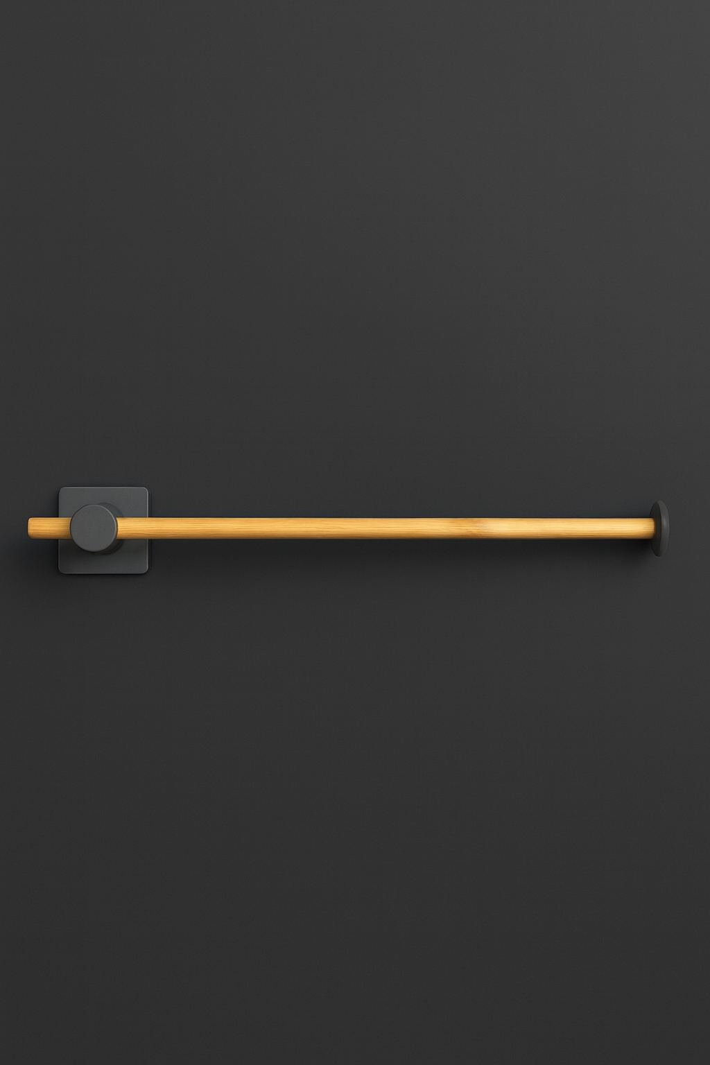 Fhilli Kendiliğinden Yapışkanlı Bambu Rulo Kağıt Havluluk Tutacağı 35 cm